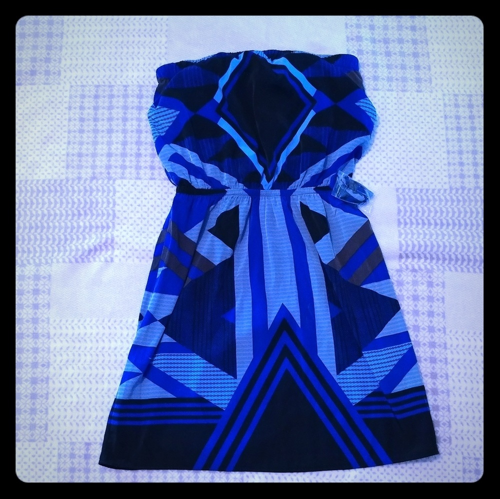 Express strappy or strapless dress